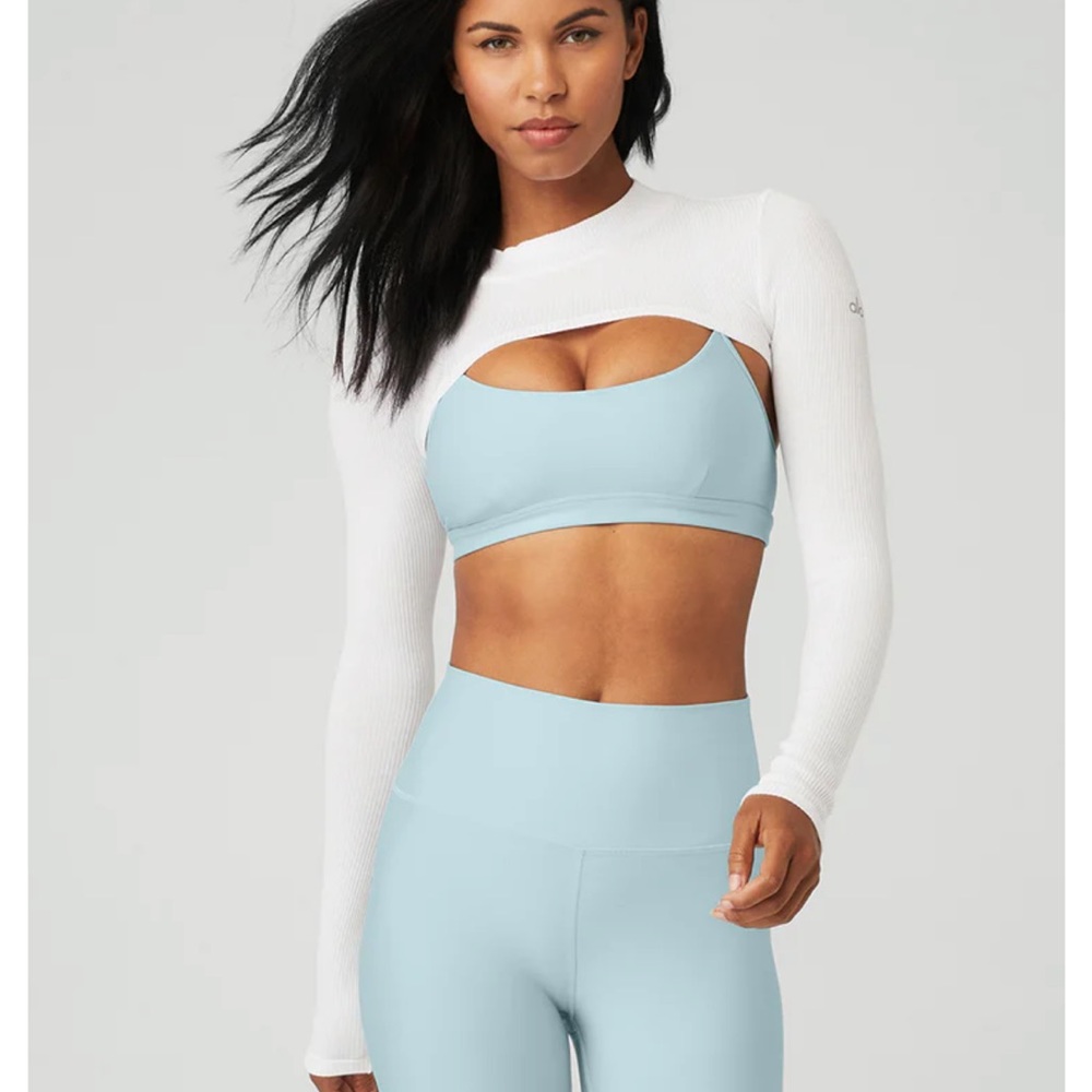 Alo Thrill Seeker Shrug in BLACK